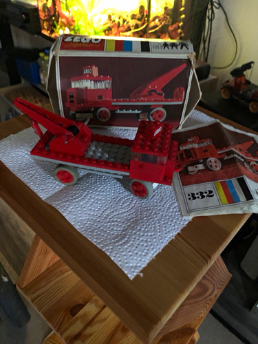 Lego system set 332 roter - system,