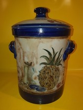 LIPS Rumtopf Steingut Handwerklich Salzglassiert Made in Deutschland