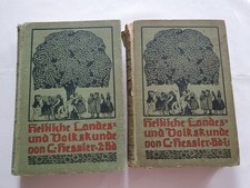 Hessische Landes und Ortskunde von Carl Heßler Band 1 und 2 1900