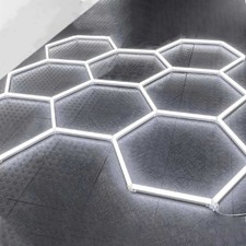 8 Hexagon LED Lampe Röhren