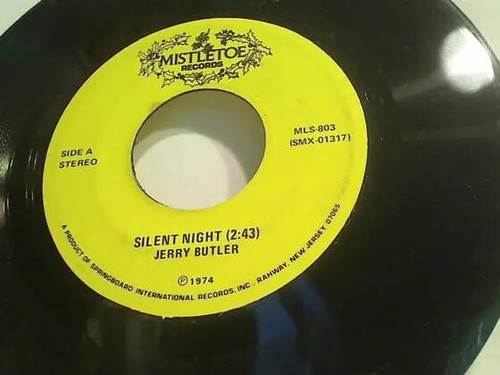 Jerry butler silent night - jerry,