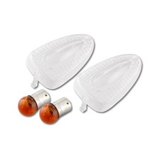 Blinkergläser Moto Guzzi Breva Sport Norge 850 1100 1200 weiß klar transparent