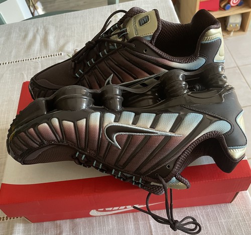 Nike shox velvet - velvet, brown