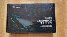 UGEE M708 Zeichentablett - Grafiktablett, Schwarz