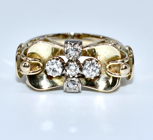 Brillant ring 6 - ring, 0,35