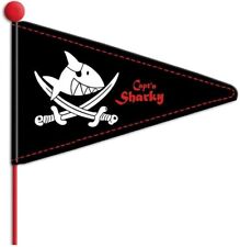 Capt'n Sharky Wimpelstange für Kinderfahrrad