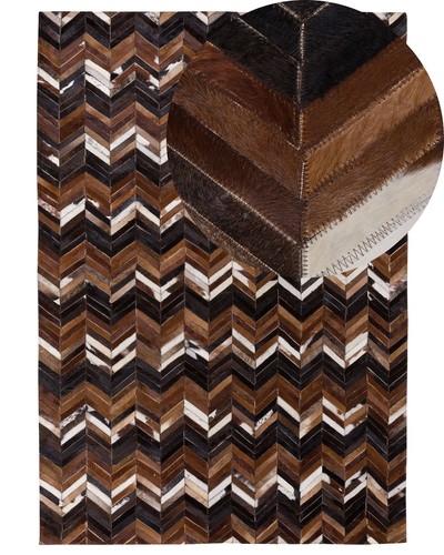 Teppich kuhfell braun 160 - kuhfell,