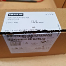 Siemens TDE Text Display 6ED1055-4MH08-0BA1 3 farbig Neu 2023 getestet für LOGO8