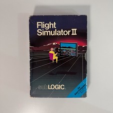 Flugsimulator II für Atari Computer von Sublogic AT-FS2 komplett 1984