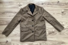 Blazer aus Wildlederimitat