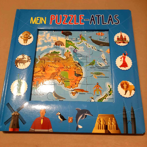 Mein puzzle atlas - mein, puzzle-atlas