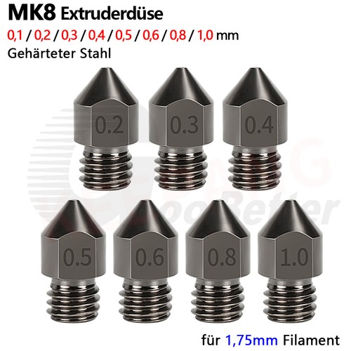 Mk8 extruder düse - mk8,