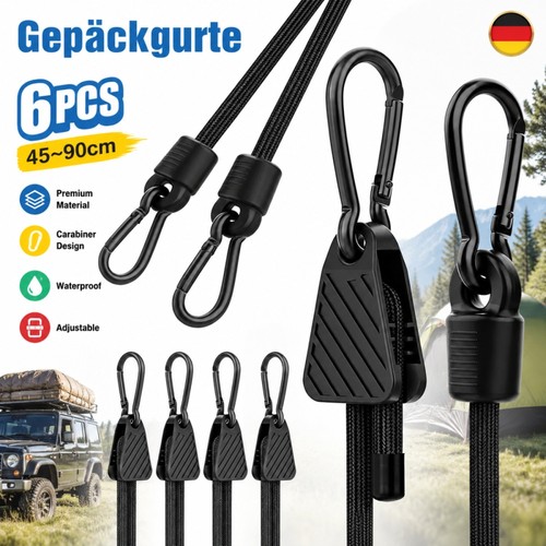 6pcs koffergurt gepäckgurt - 6pcs,