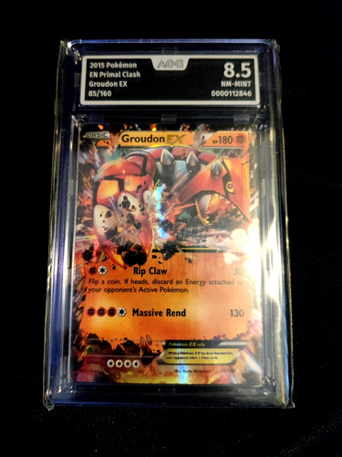 Pokemon groudon 160 - groudon, ex
