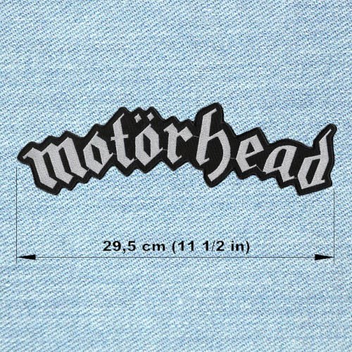 Motorhead big embroidery - motorhead,