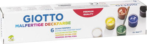 Giotto tempera farben x - farben,, 6