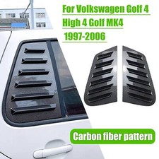 Kohlefaser-Optik Blende Heckscheibenjalousie Für VW GOLF 4 MK4 IV 1997-2006 GFK