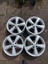 17x6 1/2  Nissan Alu -Felgen, Für Qashqai. 5 Loch , Leichte Gebrauchsspuren