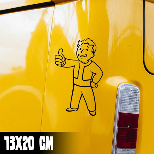 Auto aufkleber vault boy - auto, boy"