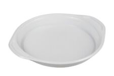 PartySet 100xGabel 100xMesser 100xMenüteller Plastikteller Einweggeschirr weiß