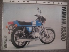 Prospekt Yamaha XS360 , XS 360