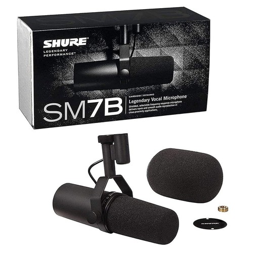 Shure sm7b mikrofon - sm7b, dunkelgrau
