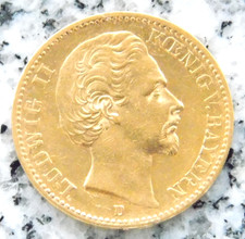 Goldmünze 20 MARK 1872 D