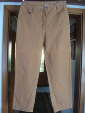 Damen-Hose,  Jeans, Gr. 21 Kurzgröße, Farbe: curry