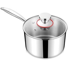 Kasserolle 18cm, Edelstahl