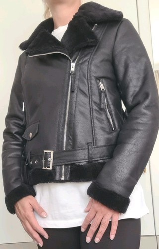 Damen kunstlederjacke - damen,