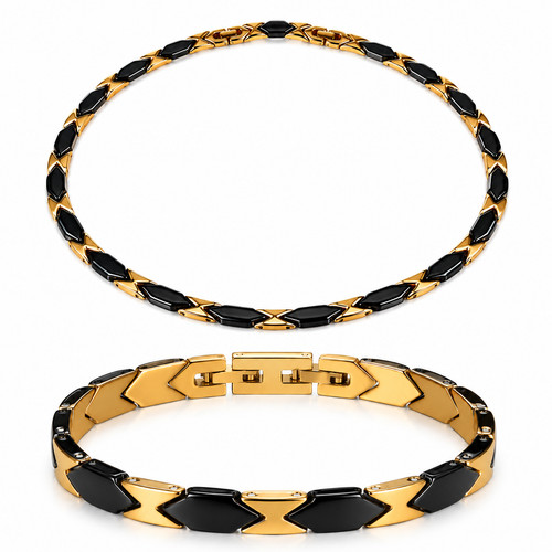 Collier halskette edelstahl - halskette,