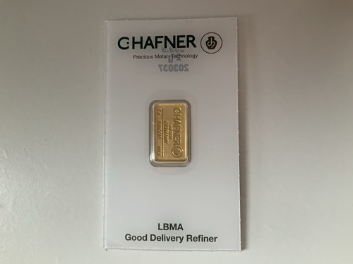 Goldbarren hafner - 2x,