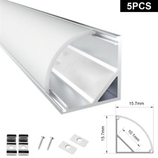 5x 1m LED Aluminium Profil Alu