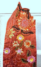 KENZO Schal Design Damen Seide Stickerei