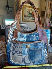 RARE Coach Indigo Denim Y2K