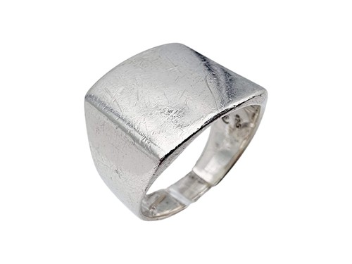 Vintage silberring breiter - vintage-silberring, –