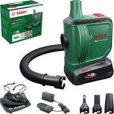 Bosch Akku-Volumenpumpe EasyInflate 18V-500, incl. 1x Akku PBA 2 Ah, Ladegerät