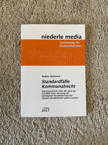 Kommunalrecht standardfälle - -,