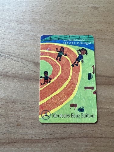 Telefonkarte mercedes benz - telefonkarte, mercedes-benz