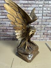 Adler geschnitzt von Dante Mussner Rustikal Holz Kunst 43cm Hoch 1982 Sammler