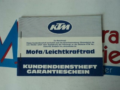 Ktm mofa leichtkraftrad - mofa,