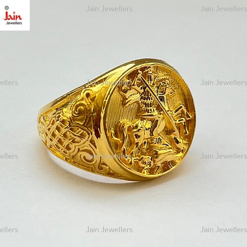 Massiver gelbgold feiner - 18,
