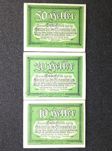 Notgeld österreich - 3,