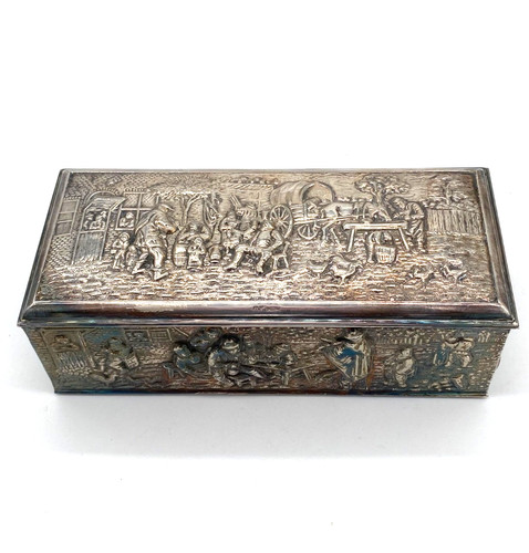 Jugendstil silberdose schmuck - silberdose,