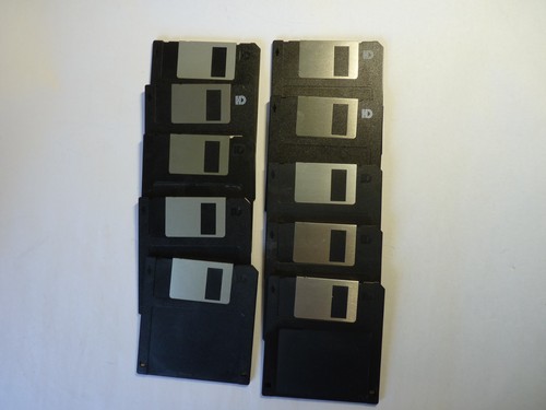 10x disketten 2hd - 10x,