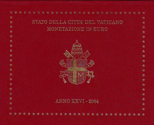 Vatikan 2004 folder - 2004, leer