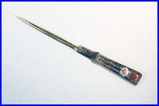  Fußball Emblem Brieföffner 1950 UBB NORD - Berlin Bär MESSING / letter opener