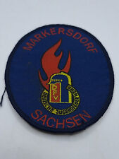 DFV DDR Markersdorf Sachsen Deutsche Jugendfeuerwehr Patch Ärmelabzeichen