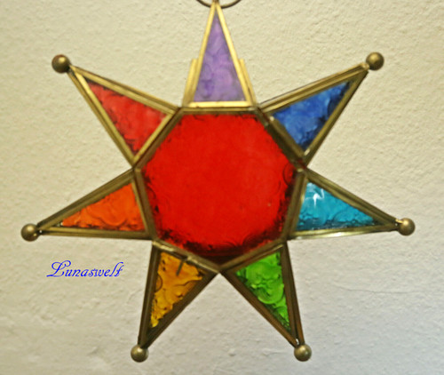 Lichterstern chakra stern - chakra,