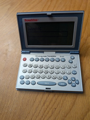 Franklin 470 12 language - tg-470, (12-language